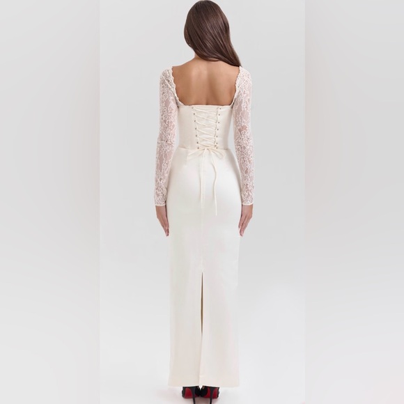 House of CB Perdi Satin Maxi Dress NWOT - Picture 2 of 6